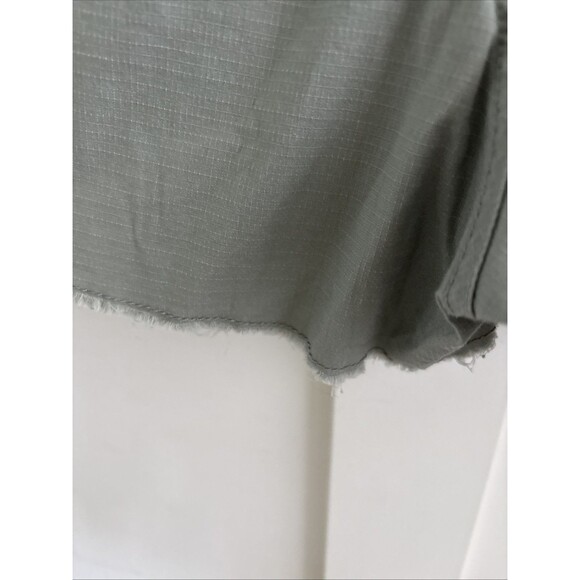 EUC VUORI VINTAGE RIPSTOP WOMEN’S SHORTS EUCALYPTUS Sage green SIZE L - Picture 9 of 12